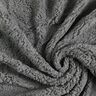 Soffice tessuto in peluche – grigio elefante,  thumbnail number 3
