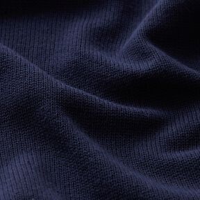 tessuto in maglia di cotone – blu notte, 