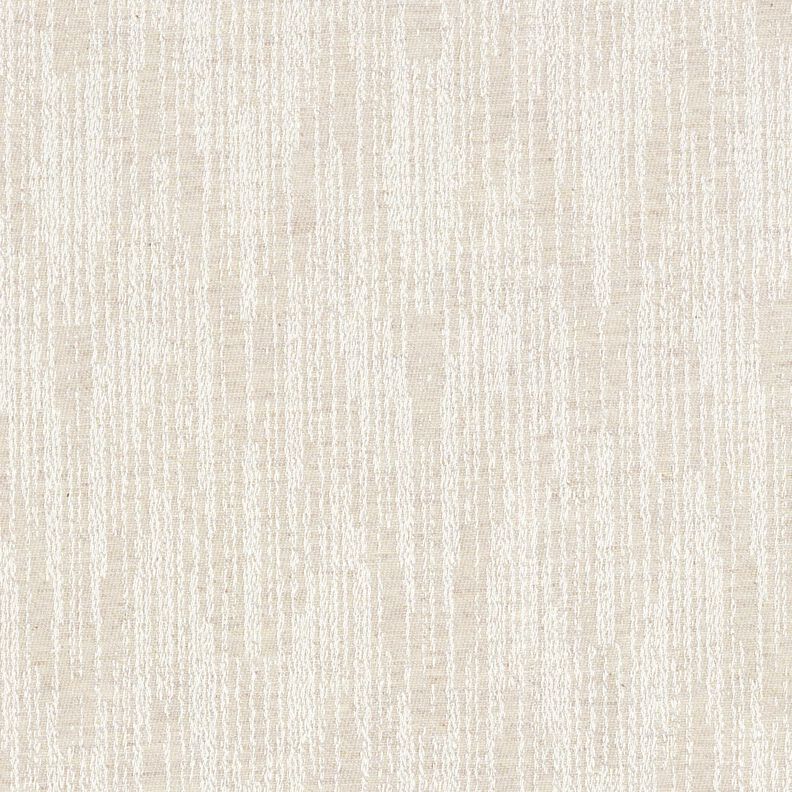 tessuto arredo Jacquard Tessuto astratto riciclato – naturale, image number 1