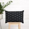 tessuto arredo Jacquard Cubi moderni – nero/avorio,  thumbnail number 6