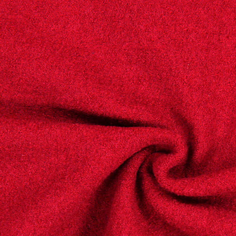 loden follato in lana – rosso carminio,  image number 1