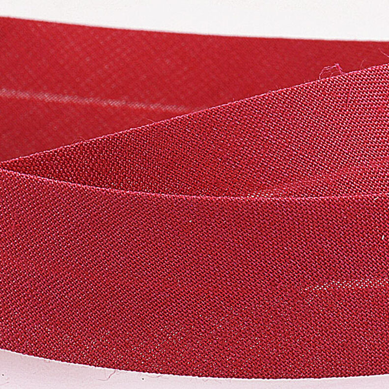 Nastro in sbieco Polycotton [20 mm] – lampone,  image number 2