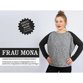 MRS. MONA Maglione raglan con maniche strette | Studio Schnittreif | XS-L, 