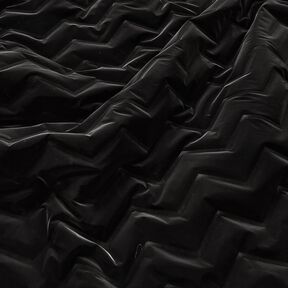 tessuto trapuntato Chevron manopesca | Katia Fabrics – nero, 
