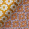 Tessuto jacquard da esterni losanghe – senape,  thumbnail number 4