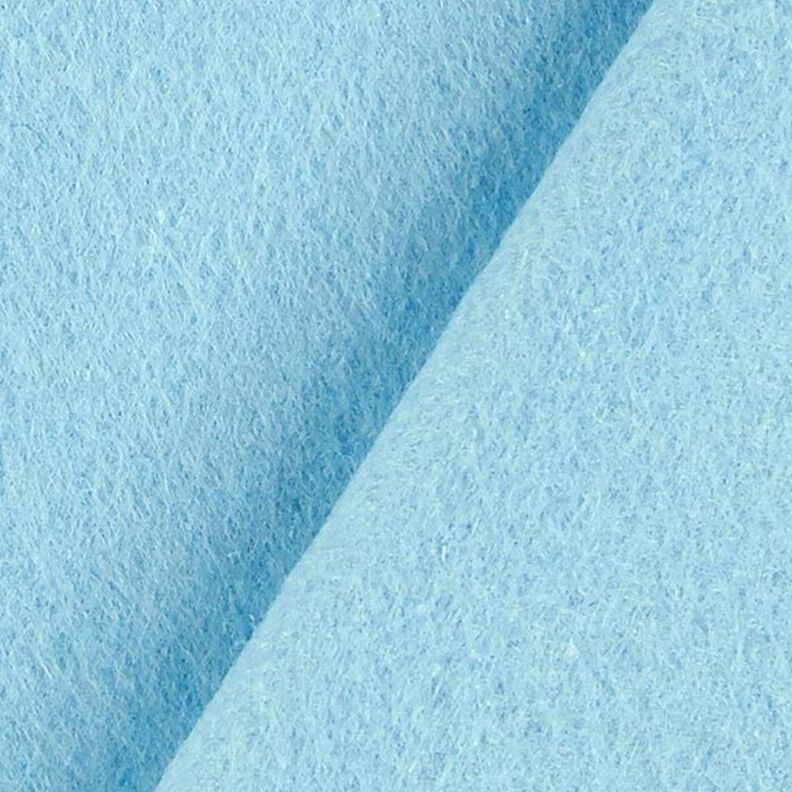 Feltro 90 cm / 1 mm di spessore – azzurro,  image number 3