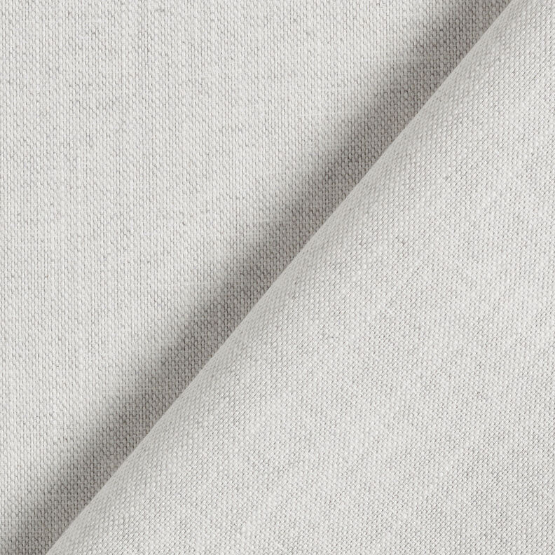 tessuto arredo mezzo panama Trama leggera – grigio argento/beige chiaro | Resto 100cm,  image number 4