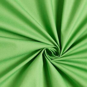 popeline di cotone tinta unita – verde erba, 