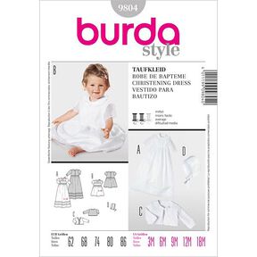 Abito da battesimo / giacchina, Burda 9804, 