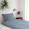tessuto in cotone cretonne Fiori e tralci – grigio blu/bianco,  thumbnail number 7