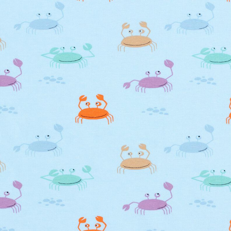 jersey di cotone Dolci granchi – azzurro baby,  image number 1