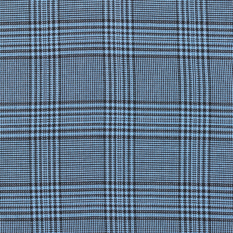 Tessuto di viscosa Principe di Galles – blu,  image number 1