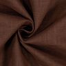 Tessuto di lino misto Ramie medio – marrone scuro,  thumbnail number 3