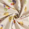 tessuto arredo mezzo panama Piccoli polli – naturale/bianco,  thumbnail number 3