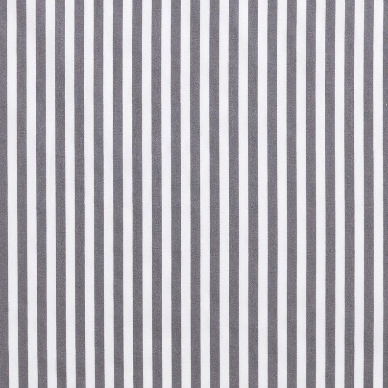 popeline di cotone Righe sottili – grigio ardesia/bianco,  image number 1
