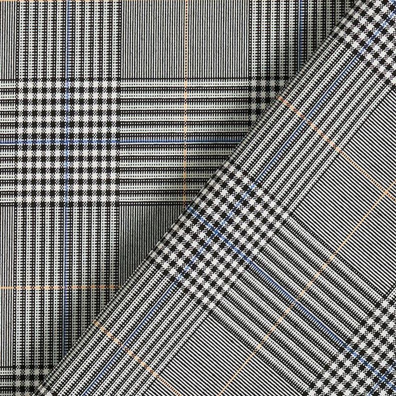 Principe di Galles in viscosa elasticizzata – grigio/indaco,  image number 4