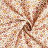 popeline di cotone fiori autunnali – bianco/rosso borgogna,  thumbnail number 3