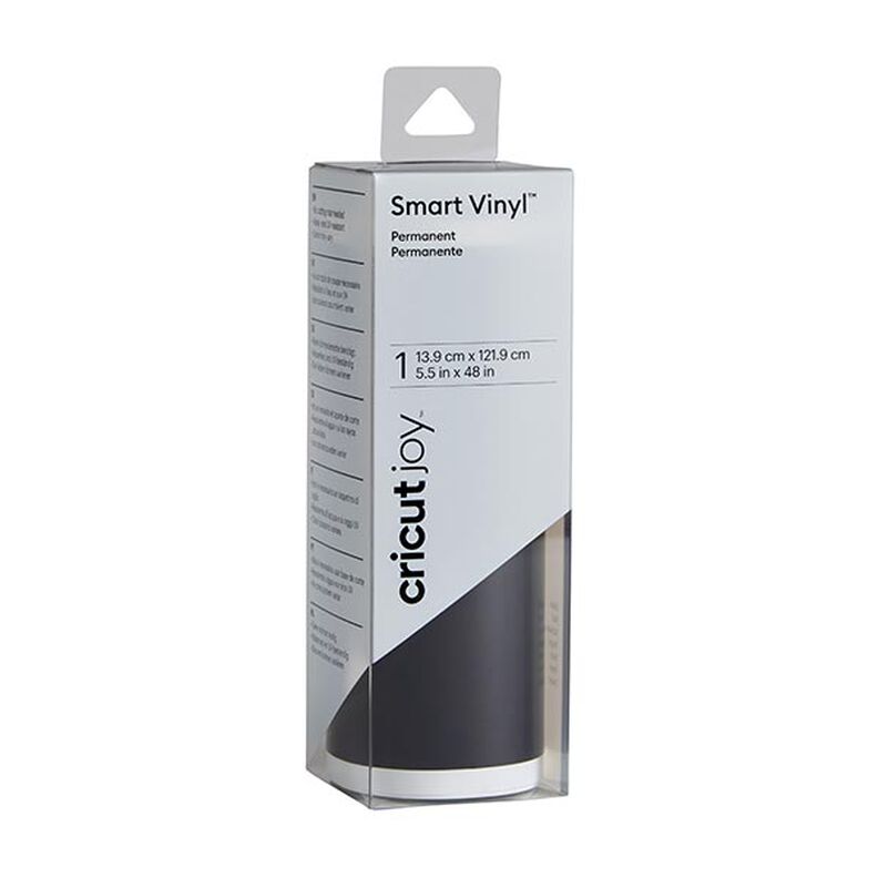 Pellicola vinilica permanente Cricut Joy Smart [ 13,9 x 121,9 cm ] – nero,  image number 1