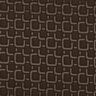 tessuto per fodere Jacquard Motivo rétro – marrone scuro,  thumbnail number 1