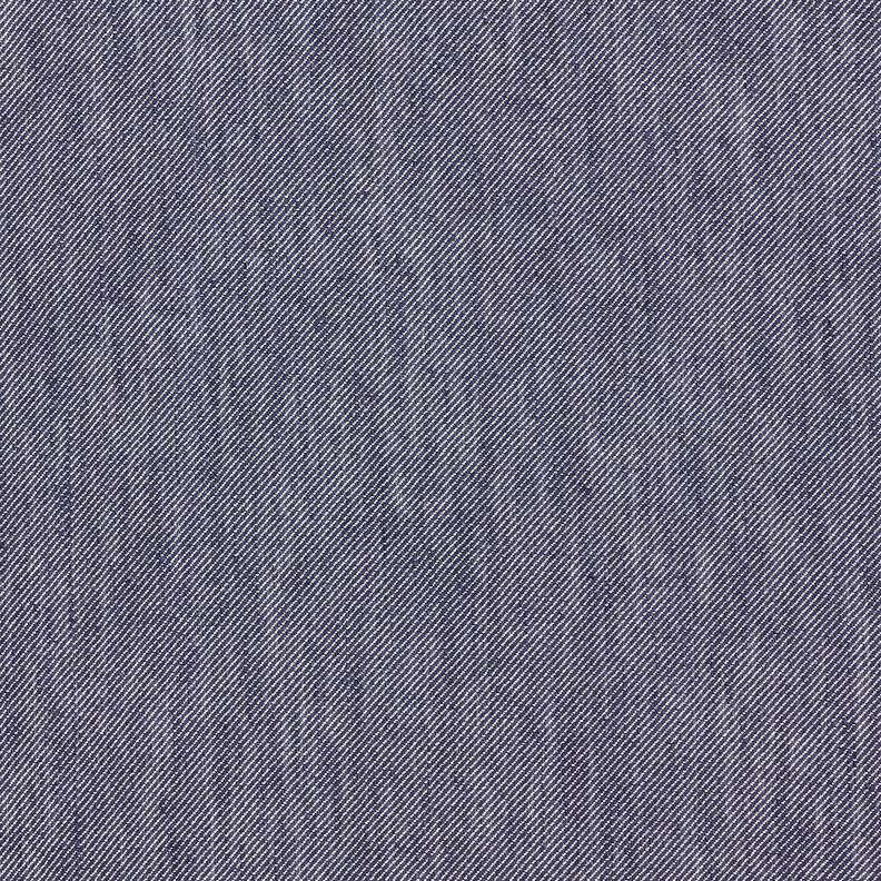 Twill di lino-viscosa – blu marino,  image number 1