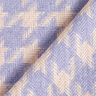 Tessuto per ccappott pied de poule a trama grossa – beige/lillà,  thumbnail number 4