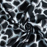 tessuto in viscosa, motivo leopardato – azzurro/nero,  thumbnail number 3