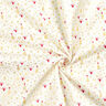 tessuto in cotone popeline Cuori e stelle – bianco lana/oro,  thumbnail number 3