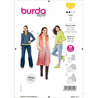 gilè / giacca | Burda 6114 | 34-44, 