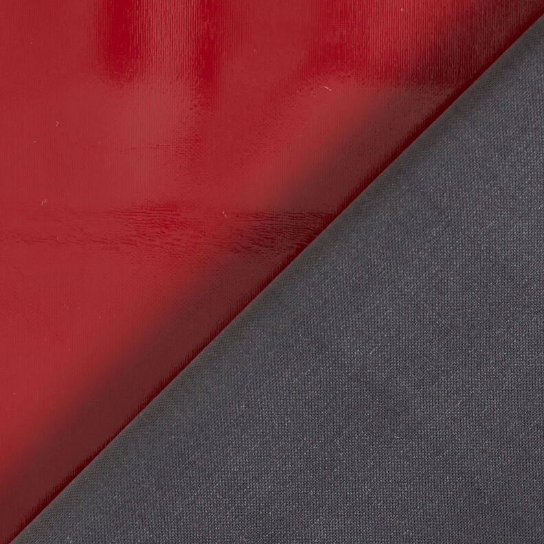 Finta pelle verniciata in tinta unita – rosso Bordeaux,  image number 4