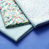 tessuto in cotone cretonne Piccoli pois – azzurro,  thumbnail number 5