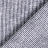 misto cotone-lino Righe sottili – blu notte/bianco,  thumbnail number 4