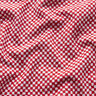 GOTS Jersey di cotone Mini quadri | TCC x LOOKS by Wolfgang Joop – rosso/bianco,  thumbnail number 3