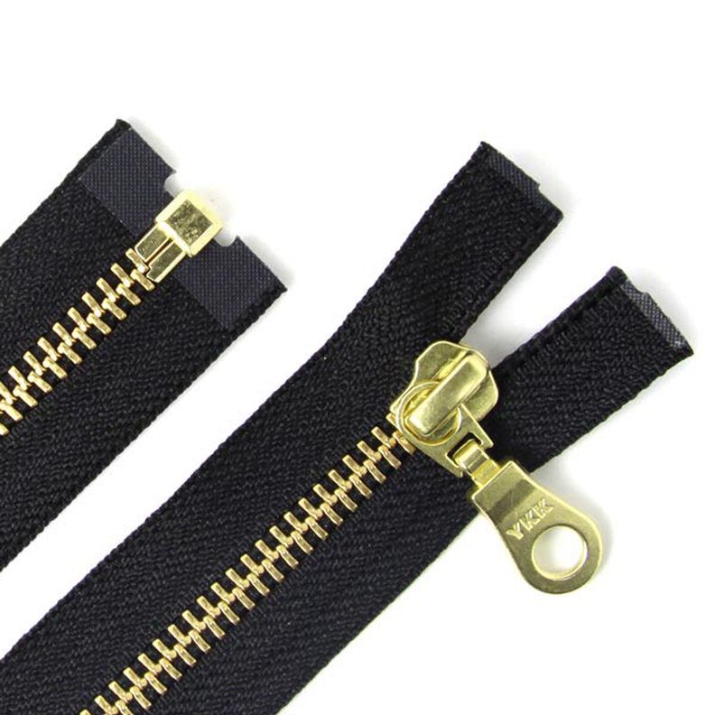 Cerniera lampo divisibile | Metallo argento (580) | YKK,  image number 1