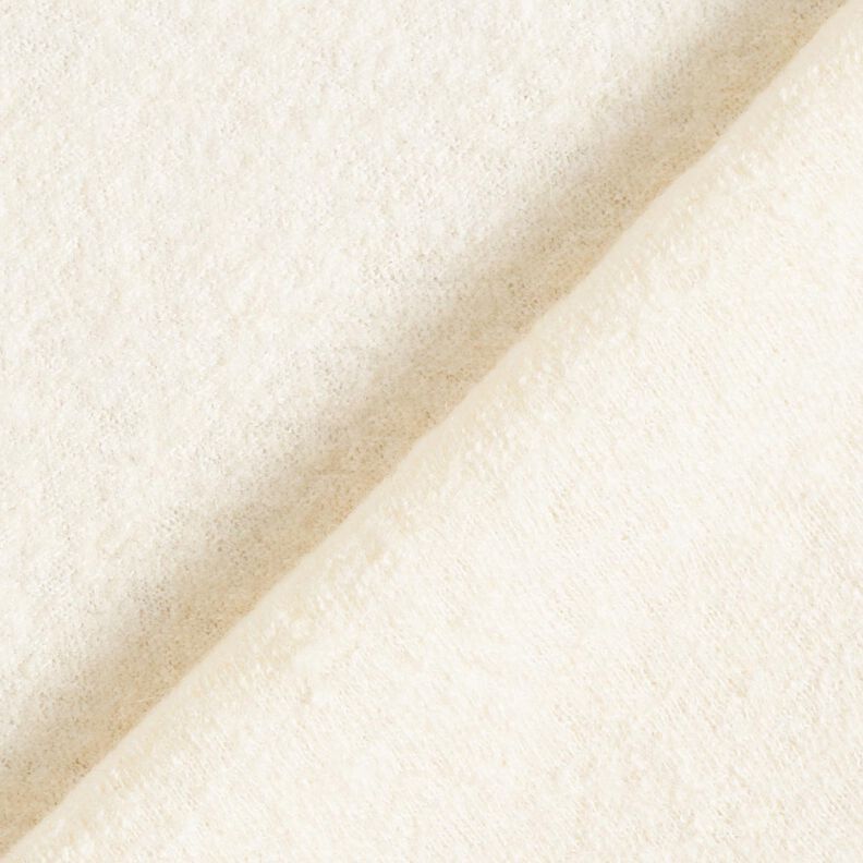 Tessuto leggero in maglia in misto viscosa e lana – bianco lana,  image number 3