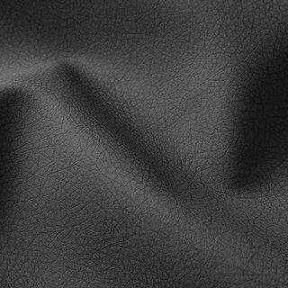 tessuto da tappezzeria similpelle Finemente modellato – nero, 