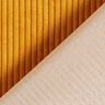 tessuto da tappezzeria effetto velluto a coste Fjord – giallo curry,  thumbnail number 3