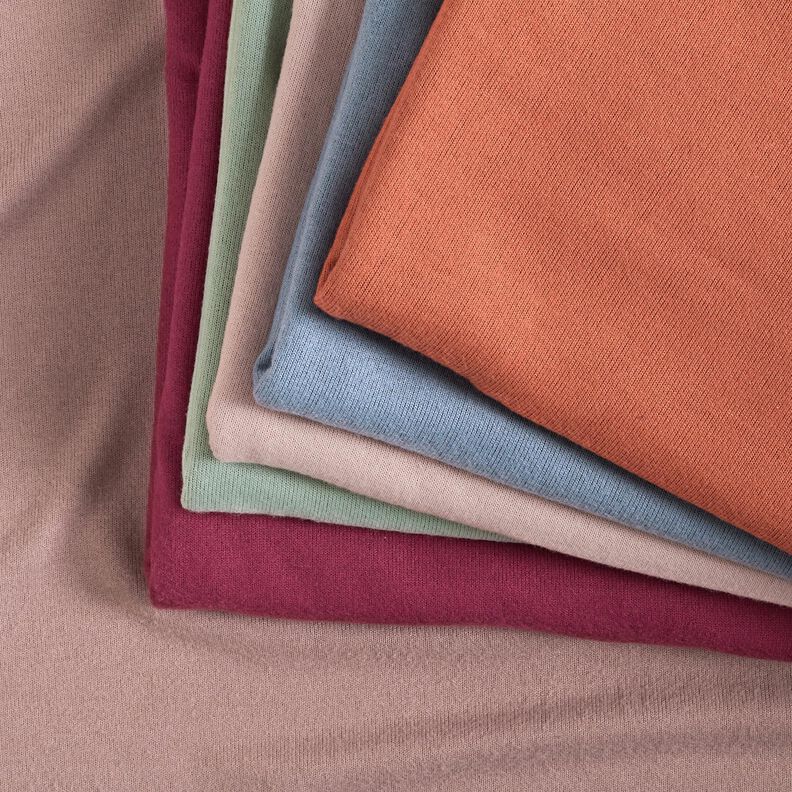 maglia fine jersey tinta unita – rosa antico chiaro,  image number 4