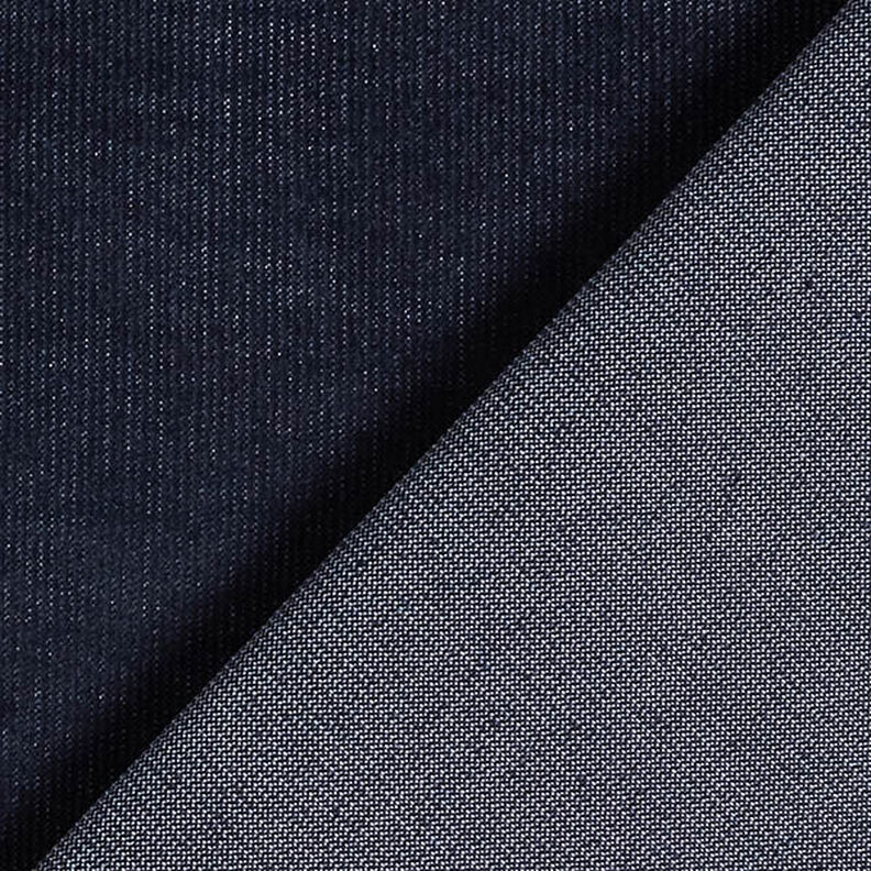 velluto a costine stretch effetto jeans – blu marino,  image number 3