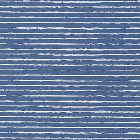 jersey di cotone strisce scarabocchiate – colore blu jeans, 