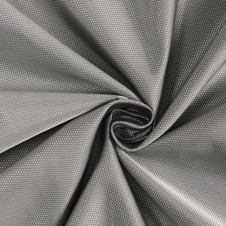 tessuto per fodere Jacquard Mini diamanti – grigio,  image number 1
