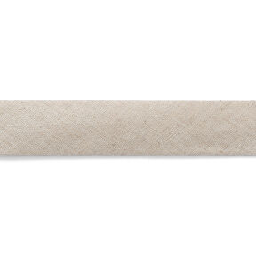Nastro in sbieco misto lino [20 mm] – naturale, 