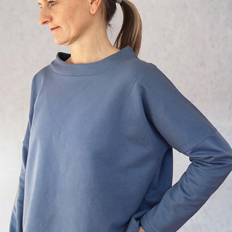 FRAU ISA - maglione con colletto rialzato, Studio Schnittreif | XS - XL,  image number 6