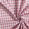 Tessuto per camicia a quadri sfalsati – bianco/blu marino,  thumbnail number 3