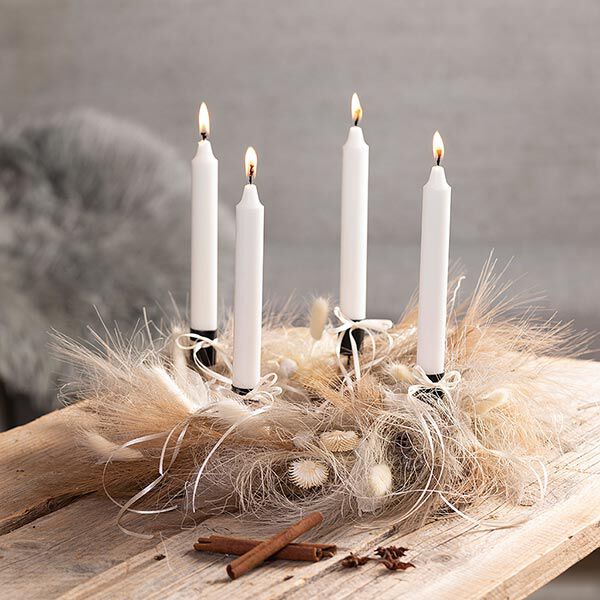 Ginerio, 50cm [3pz.] – rosa anticato/grigio,  image number 5