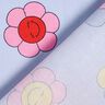 cotone rivestito Fiori allegri | Poppy Fabrics – azzurro baby/rosa,  thumbnail number 5