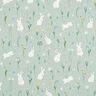 tessuto arredo mezzo panama Piccoli coniglietti – menta chiaro,  thumbnail number 1