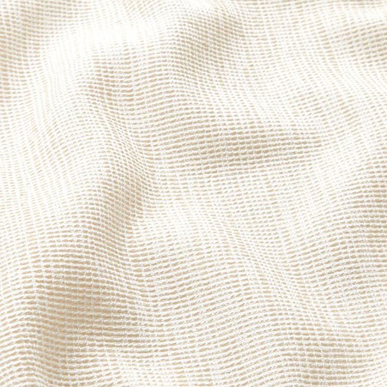 tessuto arredo Jacquard Coste sottili – crema,  image number 2