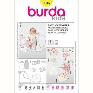Accessori baby, Burda 9635, 