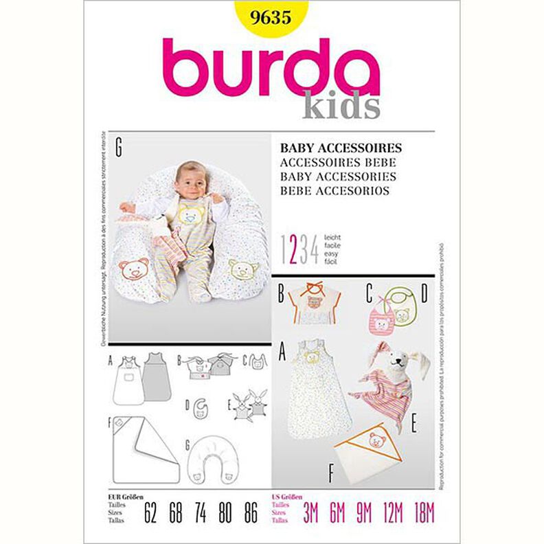 Accessori baby, Burda 9635,  image number 1