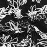 misto lino viscosa Girasoli astratti – nero/bianco,  thumbnail number 3
